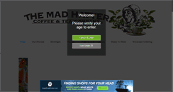 Desktop Screenshot of madhattercoffeeandtea.com